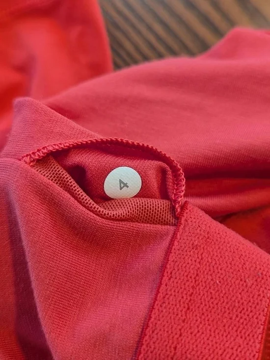 lululemon athletica coral red double-strap tank - Picture 7 of 7